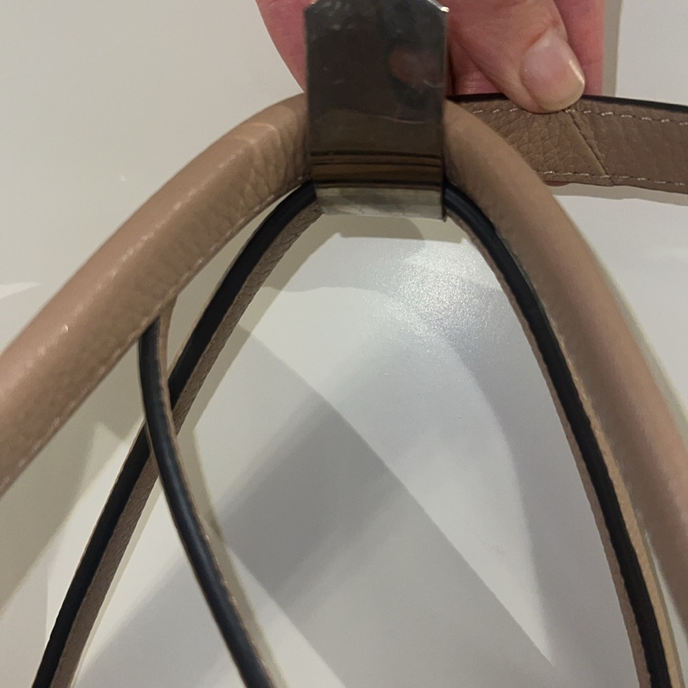 kate spade Beige/Taupe Leather Satchel with Tassel Charms - Picture 11 of 14